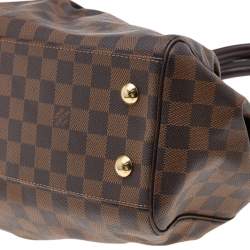 Pre Owned Louis Vuitton Damier Ebene Canvas Trevi PM Bag
