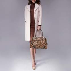 Pre Owned حقيبة لوي فيتون تريفي كانفاس دامييه إيبيني متوسطة