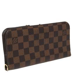 مملوكة مسبقًا Louis Vuitton Damier Ebene Canvas Insolite Wallet