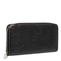 Louis Vuitton Black Epi Leather Zippy Continental Wallet