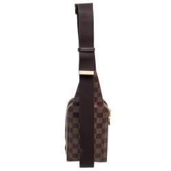 Pre Owned Louis Vuitton Damier Ebene Canvas Geronimos Belt Bag