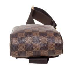 Pre Owned Louis Vuitton Damier Ebene Canvas Geronimos Belt Bag