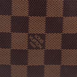 Pre Owned Louis Vuitton Damier Ebene Canvas Geronimos Belt Bag