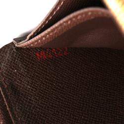مملوكة مسبقًا Louis Vuitton Brown Damier Ebene Zippy Organizer