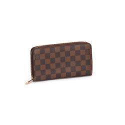 مملوكة مسبقًا Louis Vuitton Brown Damier Ebene Zippy Organizer