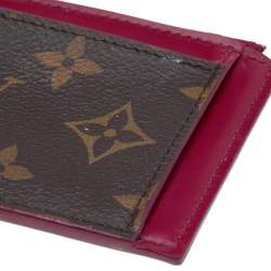 Pre Owned Louis Vuitton Monogram Canvas Zipped Card Holder