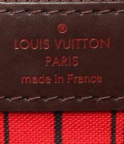 Louis Vuitton Brown Damier Ebene Canvas Neverfull MM Bag