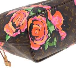 Louis Vuitton Monogram Canvas Limited Edition Stephen Sprouse Roses Neverfull MM Bag