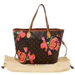Louis Vuitton Monogram Canvas Limited Edition Stephen Sprouse Roses Neverfull MM Bag