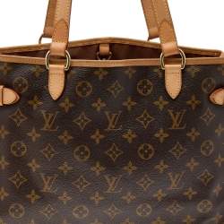 Pre Owned حقيبة لوي فيتون باتيغونليه كانفاس مونوغرامي أفقية