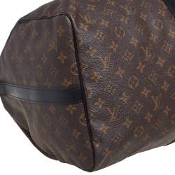 Pre Owned حقيبة لوي فيتون  كيبال باندولير 55  جلد وكانفاس مونوغرامي