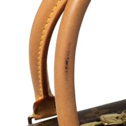 Pre Owned Louis Vuitton Brown Monogram Canvas Deauville Bag