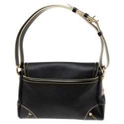 Pre Owned Louis Vuitton Black Suhali Leather L'Absolu de Voyage Bag