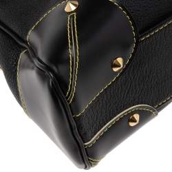 Pre Owned Louis Vuitton Black Suhali Leather L'Absolu de Voyage Bag