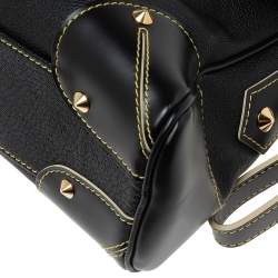 Pre Owned Louis Vuitton Black Suhali Leather L'Absolu de Voyage Bag