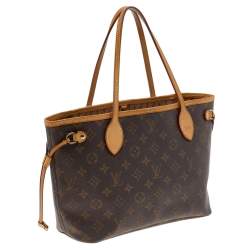 Pre Owned Louis Vuitton Monogram Canvas Neverfull PM Bag