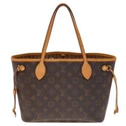 Pre Owned Louis Vuitton Monogram Canvas Neverfull PM Bag