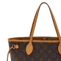 Pre Owned Louis Vuitton Monogram Canvas Neverfull PM Bag