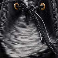 Pre Owned Louis Vuitton Black Epi Leather Noe Bag