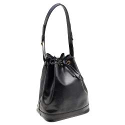 Pre Owned Louis Vuitton Black Epi Leather Noe Bag