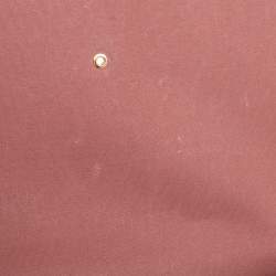 مملوكة مسبقًا Louis Vuitton Rose Velours Patent Leather Louise Clutch