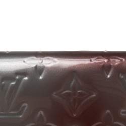 Louis Vuitton Givre Monogram Vernis Sarah Wallet
