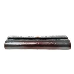 Louis Vuitton Givre Monogram Vernis Sarah Wallet