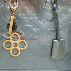 Pre Owned Louis Vuitton Givre Monogram Vernis Alma PM Bag
