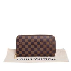 Pre Owned مفكرة لوي فيتون زيبي كانفاس دامييه أيبين