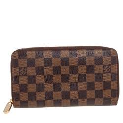 Pre Owned مفكرة لوي فيتون زيبي كانفاس دامييه أيبين