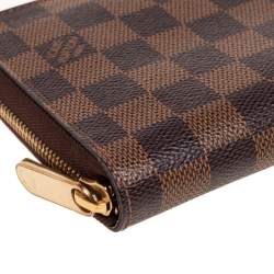 Pre Owned مفكرة لوي فيتون زيبي كانفاس دامييه أيبين