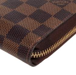 Pre Owned مفكرة لوي فيتون زيبي كانفاس دامييه أيبين