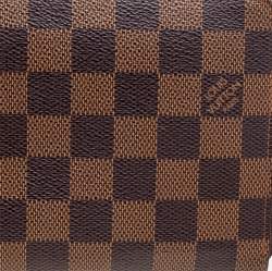 Pre Owned مفكرة لوي فيتون زيبي كانفاس دامييه أيبين