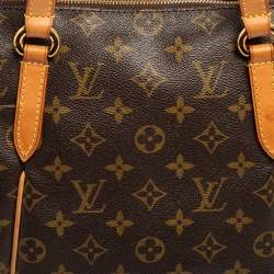 Pre Owned حقيبة لوي فيتون توتالي كانفاس مونوغرامي PM