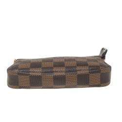 Pre Owned Louis Vuitton Damier Ebene Mini Pochette Accessoires