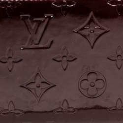مملوكة مسبقًا Louis Vuitton Amarante Monogram Vernis Zippy Wallet  