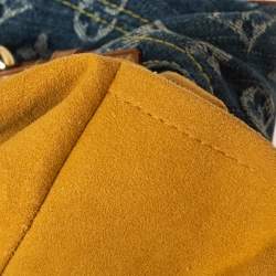 مملوكة مسبقًا حقييبة لوي فيتون باغي دينم أزرق مونوغرامي