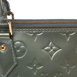 Louis Vuitton Givre Monogram Vernis Alma GM Bag