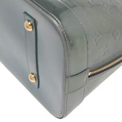 Louis Vuitton Givre Monogram Vernis Alma GM Bag