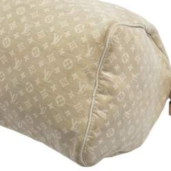 Pre Owned حقيبة لوي فيتون سبيدي 30 ميني لين كانفاس مونوغرامي رملي 