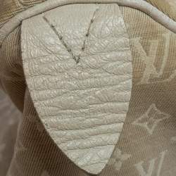 Pre Owned حقيبة لوي فيتون سبيدي 30 ميني لين كانفاس مونوغرامي رملي 