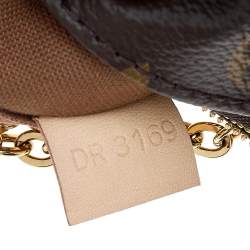 Pre Owned Louis Vuitton Rose Clair Monogram Canvas Multi-Pochette Accessories Bag