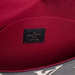 مملوكة مسبقًا حقيبة لوي فيتون فليسي بوشيت جلد بيج/أسود