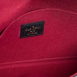 مملوكة مسبقًا حقيبة لوي فيتون فليسي بوشيت جلد بيج/أسود