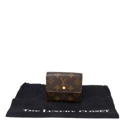 مملوكة مسبقًا محفظة لوي فيتون بورت موناي بيليت كانفاس مونوغرامي 