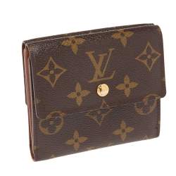 مملوكة مسبقًا محفظة لوي فيتون بورت موناي بيليت كانفاس مونوغرامي 