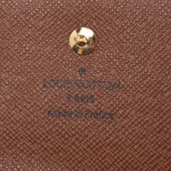 مملوكة مسبقًا محفظة لوي فيتون بورت موناي بيليت كانفاس مونوغرامي 