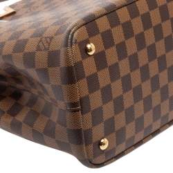 Pre Owned Louis Vuitton Damier Ebene Canvas Kensington Bag
