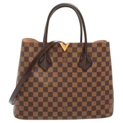 Pre Owned Louis Vuitton Damier Ebene Canvas Kensington Bag