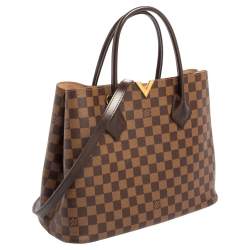 Pre Owned Louis Vuitton Damier Ebene Canvas Kensington Bag